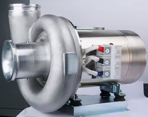 Wysokiej wydajności Maglev Air Blower Stały Magnet Synchronowy Motor 88-219m3/Min