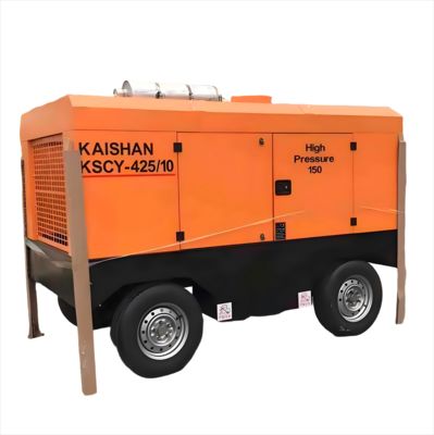 Przenośny sprężarka śrubowa powietrza 0,5-2,5Mpa Diesel/elektryczny 50-400KM