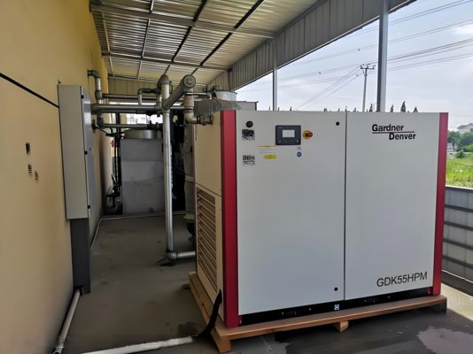 70,5-75 kW Mikro oleju śruby sprężarka powietrza 7-16 barg przemysłowy